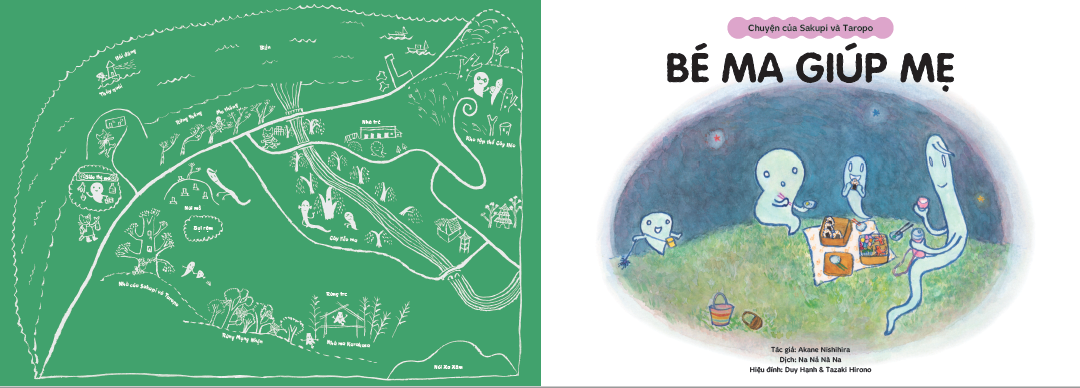 ehon nhật bản - chuyện của sakupi và taropo: bé ma giúp mẹ