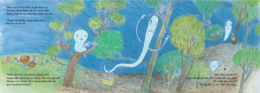 ehon nhật bản - chuyện của sakupi và taropo: bé ma giúp mẹ