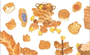 ehon nhật bản - tiệm bánh mỳ lừng danh