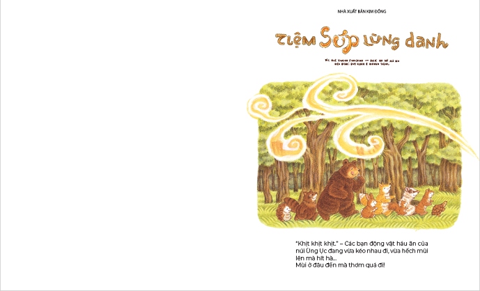 ehon nhật bản - tiệm súp lừng danh