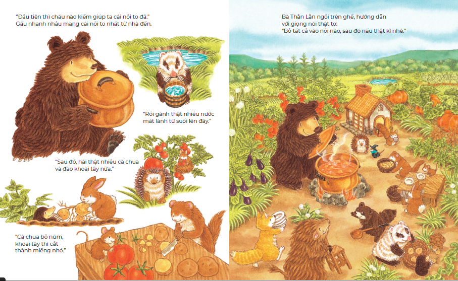 ehon nhật bản - tiệm súp lừng danh