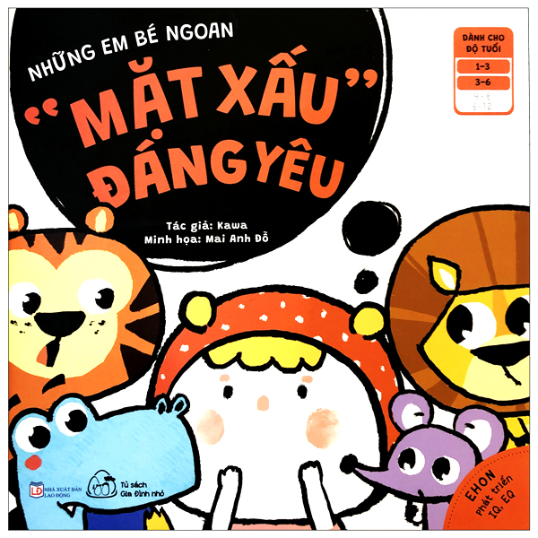 ehon những em bé ngoan - mặt xấu đáng yêu (từ 1 - 6 tuổi)