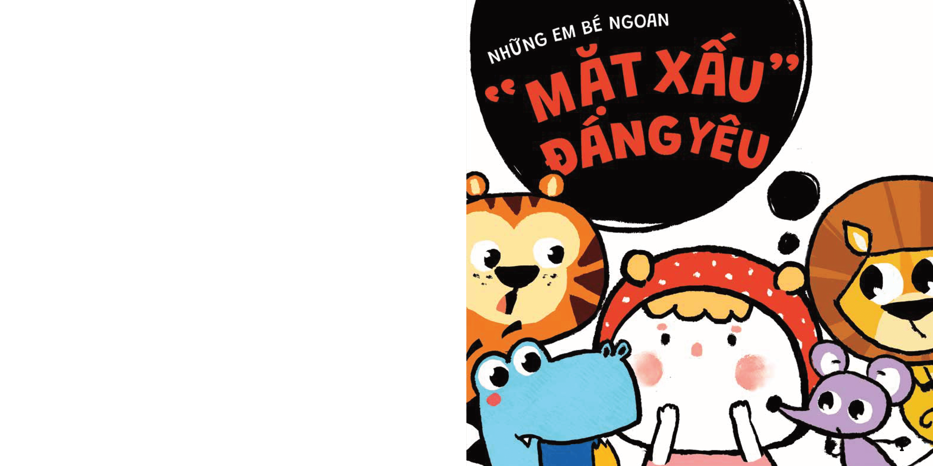 ehon những em bé ngoan - mặt xấu đáng yêu (từ 1 - 6 tuổi)