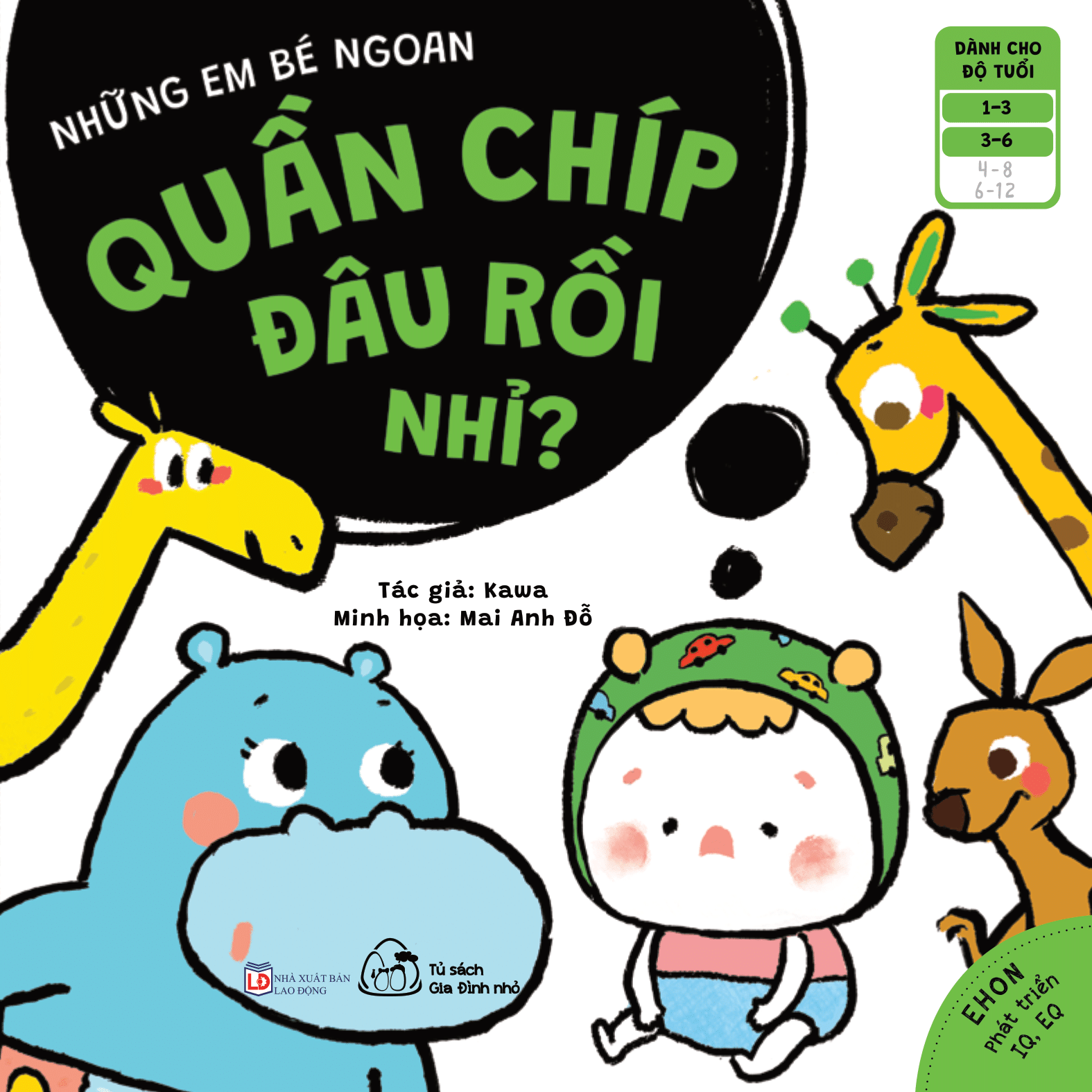 ehon những em bé ngoan - quần chíp đâu rồi nhỉ? (từ 1 - 6 tuổi)