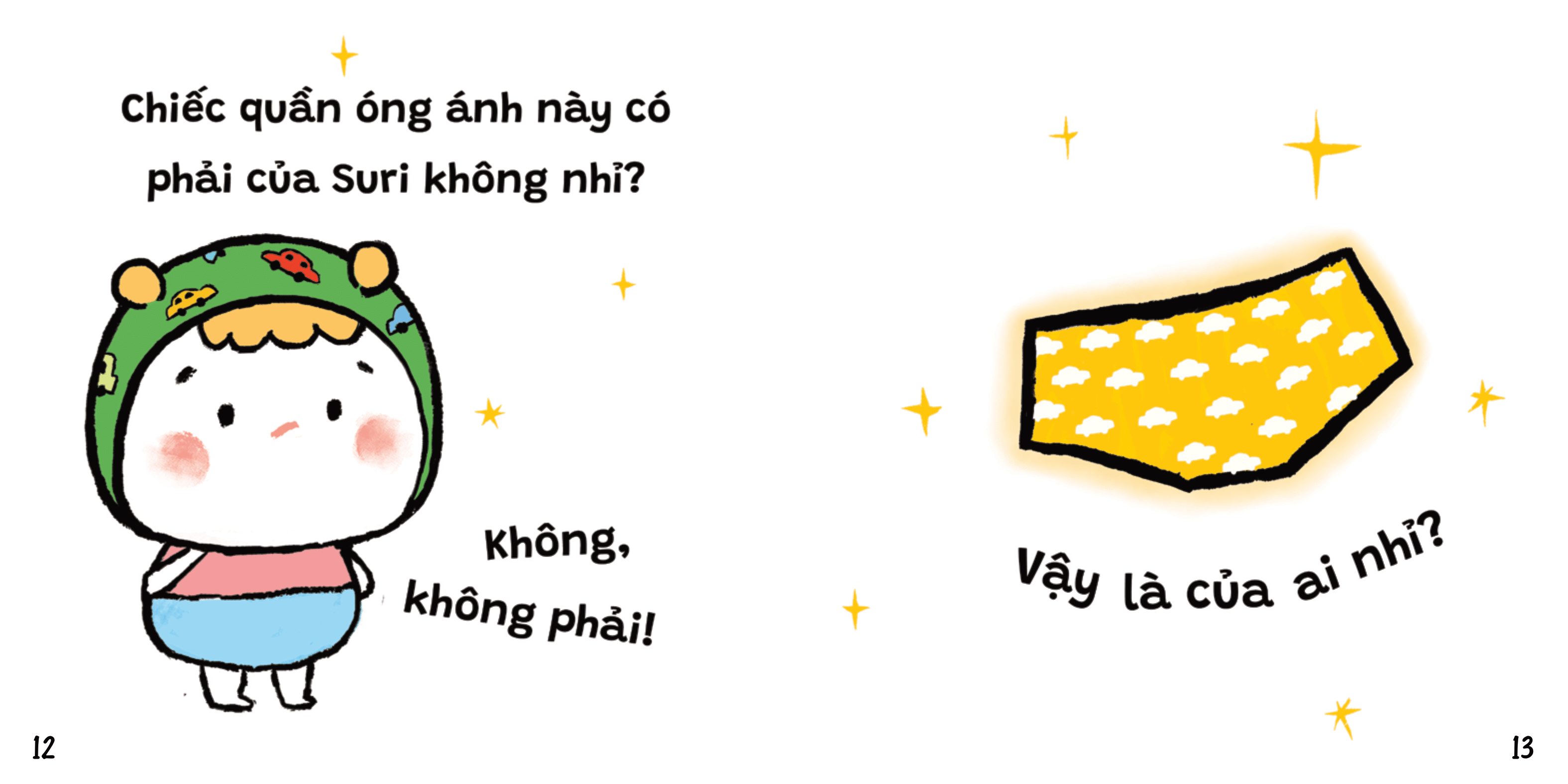 ehon những em bé ngoan - quần chíp đâu rồi nhỉ? (từ 1 - 6 tuổi)