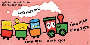 ehon những em bé ngoan - xình xịch xình xịch (từ 1 - 6 tuổi)