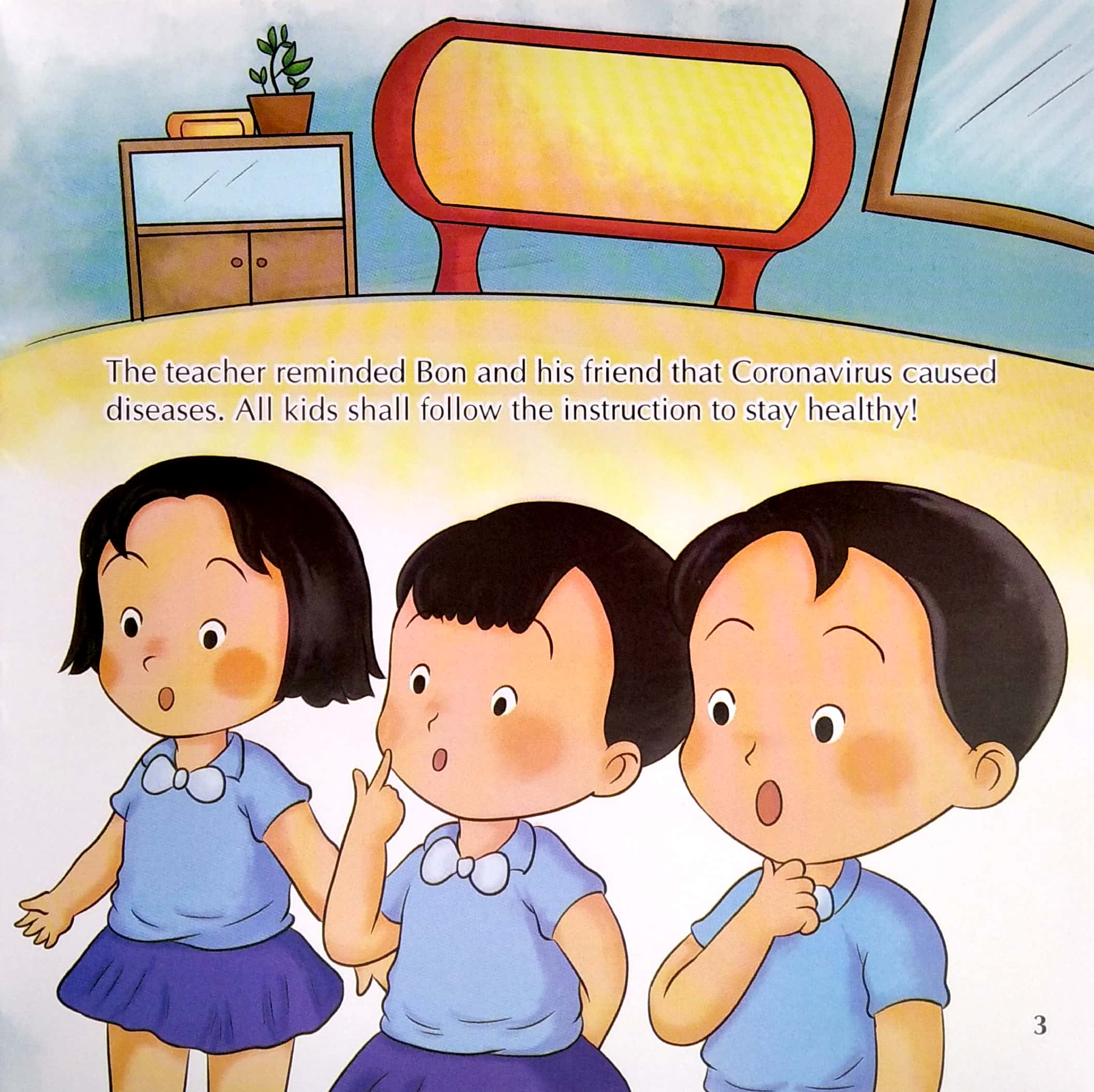 ehon - rửa tay chống covid nào! - let's wash out hands! (dành cho trẻ từ 0-6 tuổi)