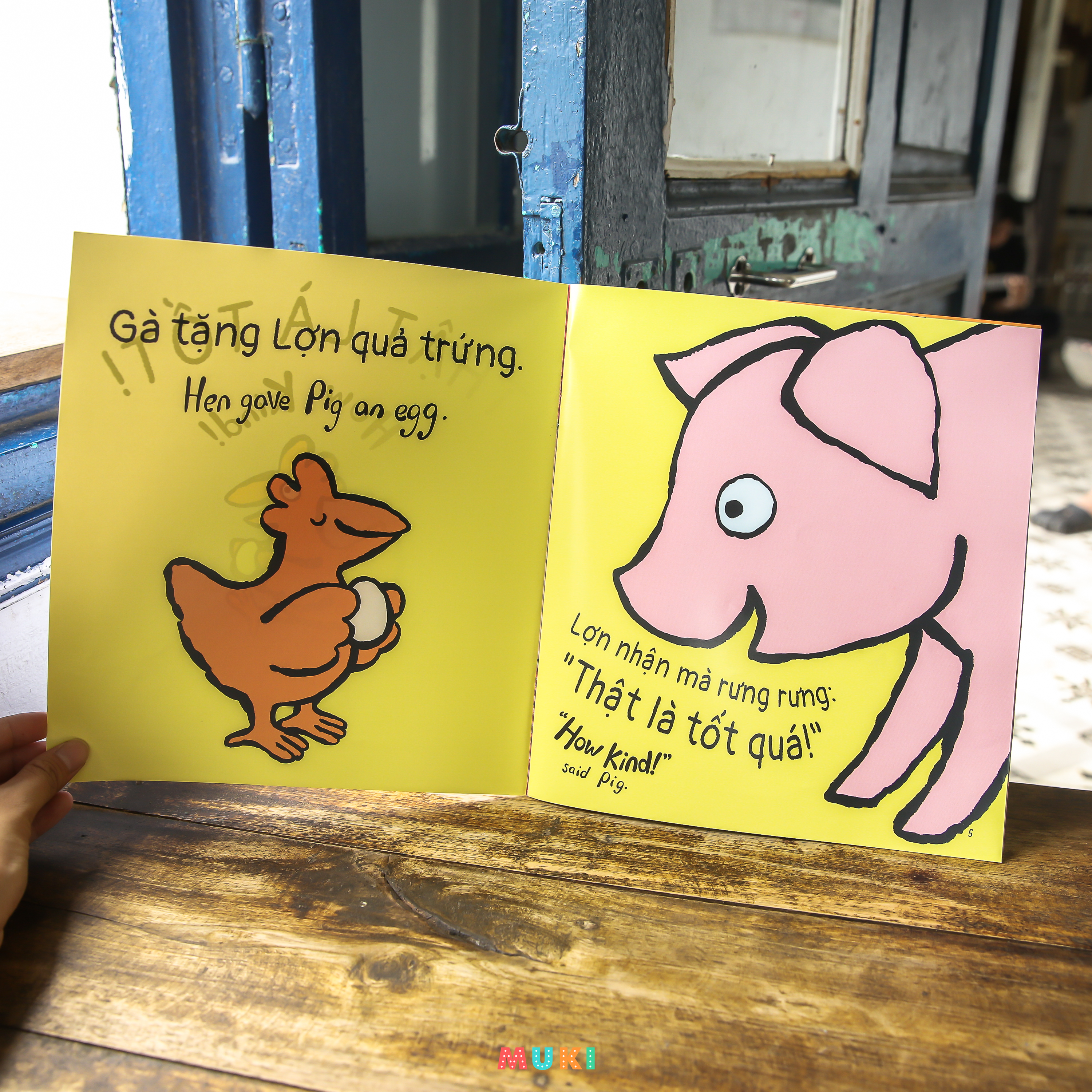 ehon song ngữ anh - việt - thật là tốt! - how kind! (từ 1 - 6 tuổi)