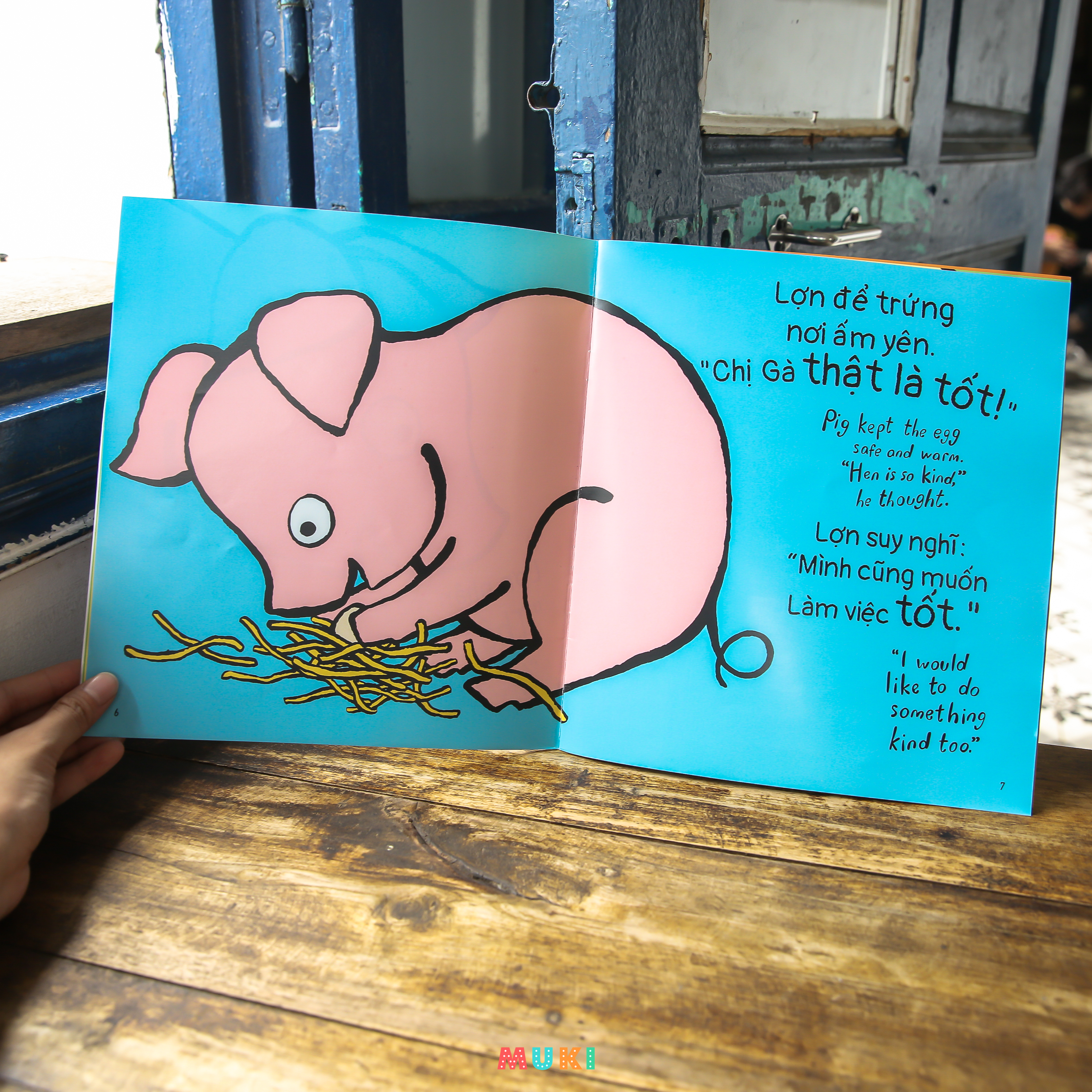 ehon song ngữ anh - việt - thật là tốt! - how kind! (từ 1 - 6 tuổi)