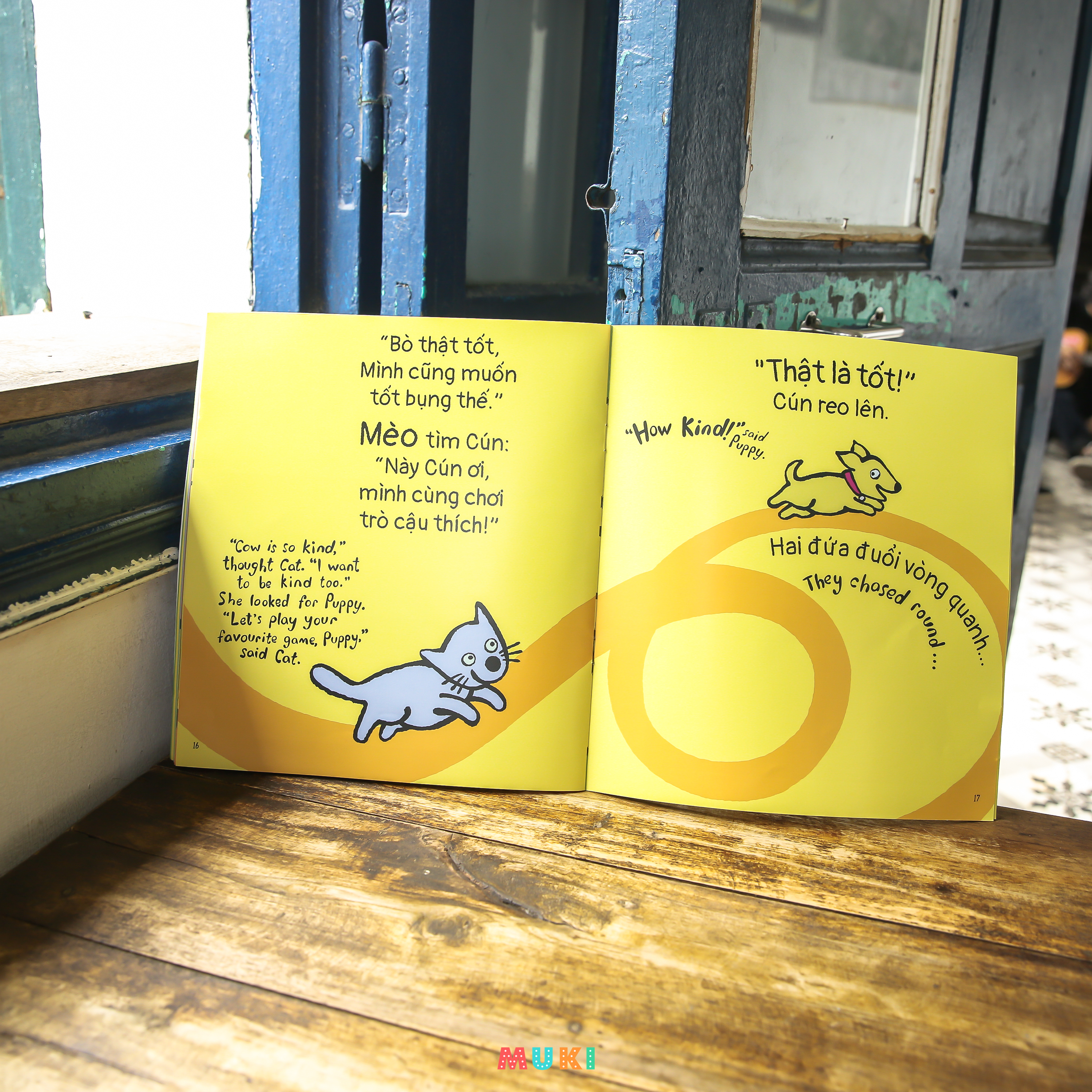 ehon song ngữ anh - việt - thật là tốt! - how kind! (từ 1 - 6 tuổi)