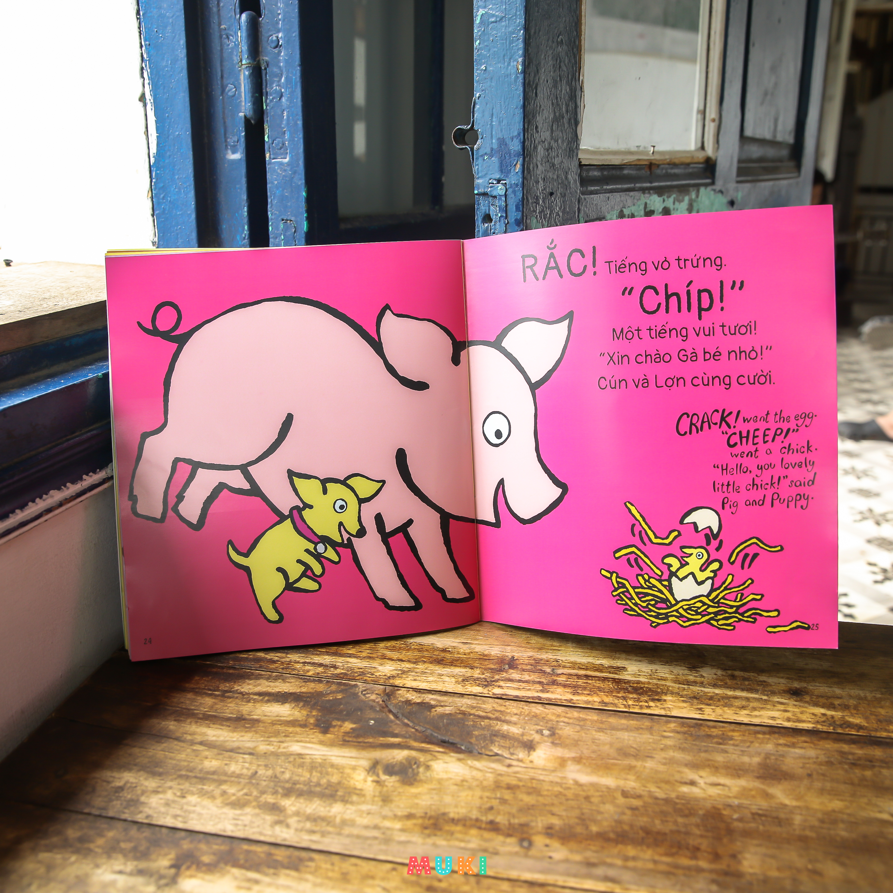 ehon song ngữ anh - việt - thật là tốt! - how kind! (từ 1 - 6 tuổi)