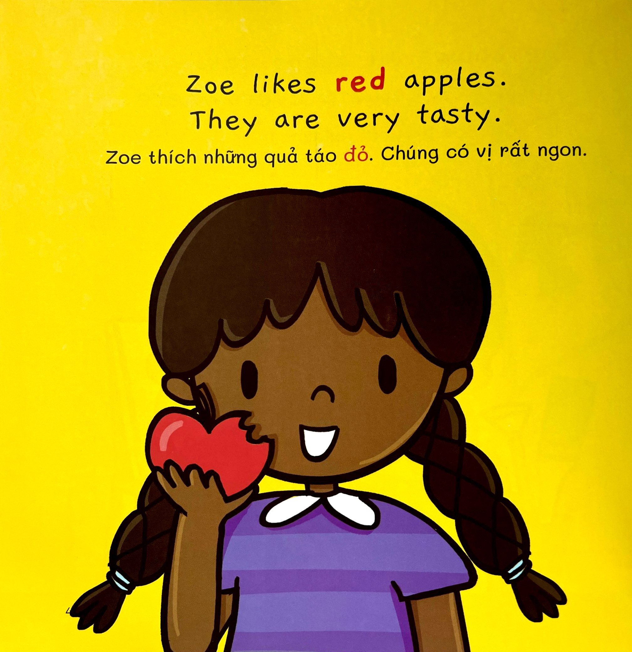 ehon song ngữ việt-anh - my world - thế giới quanh em - colours - sắc màu rực rỡ