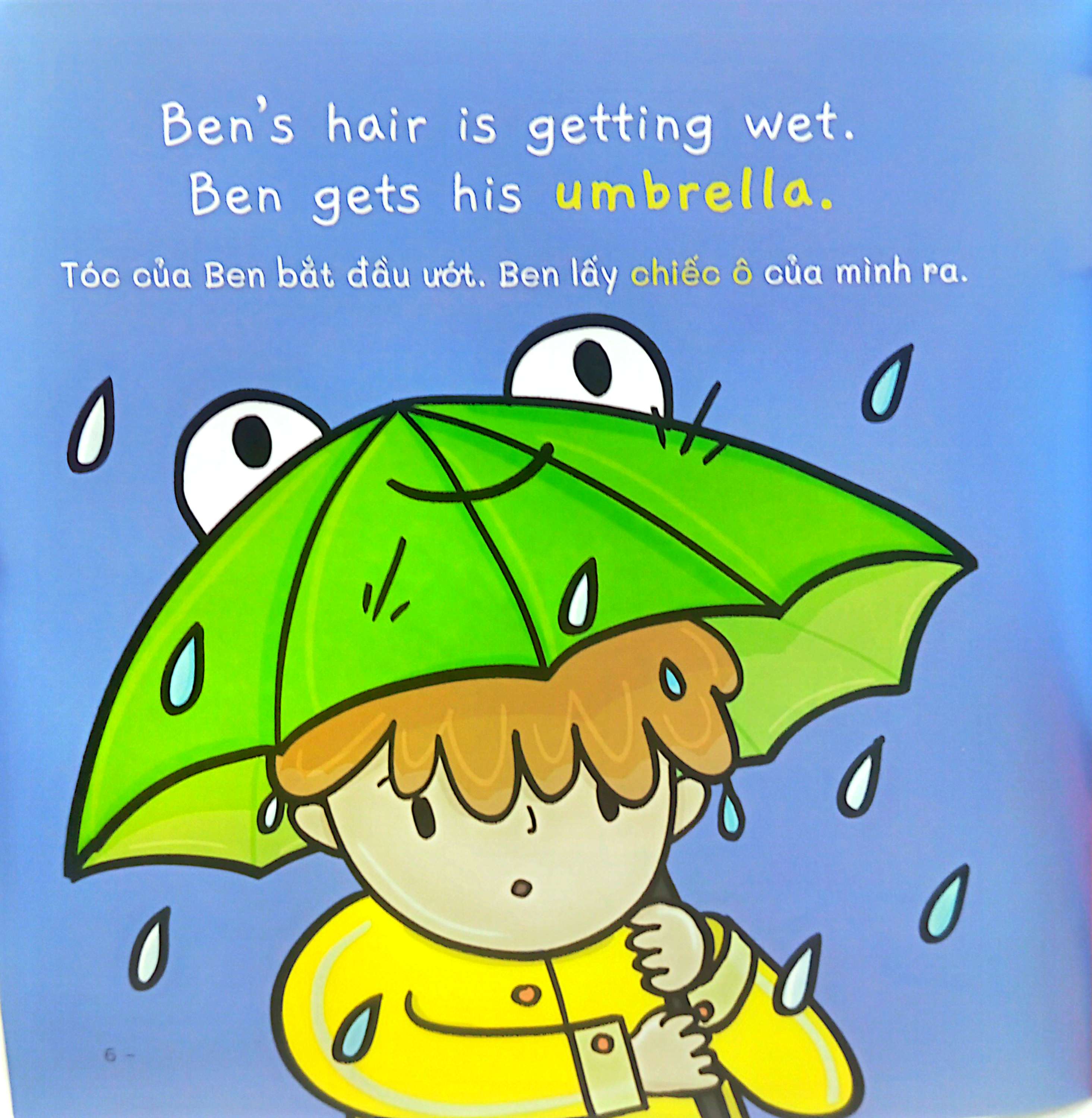 ehon song ngữ việt-anh - my world - thế giới quanh em - weather - thời tiết