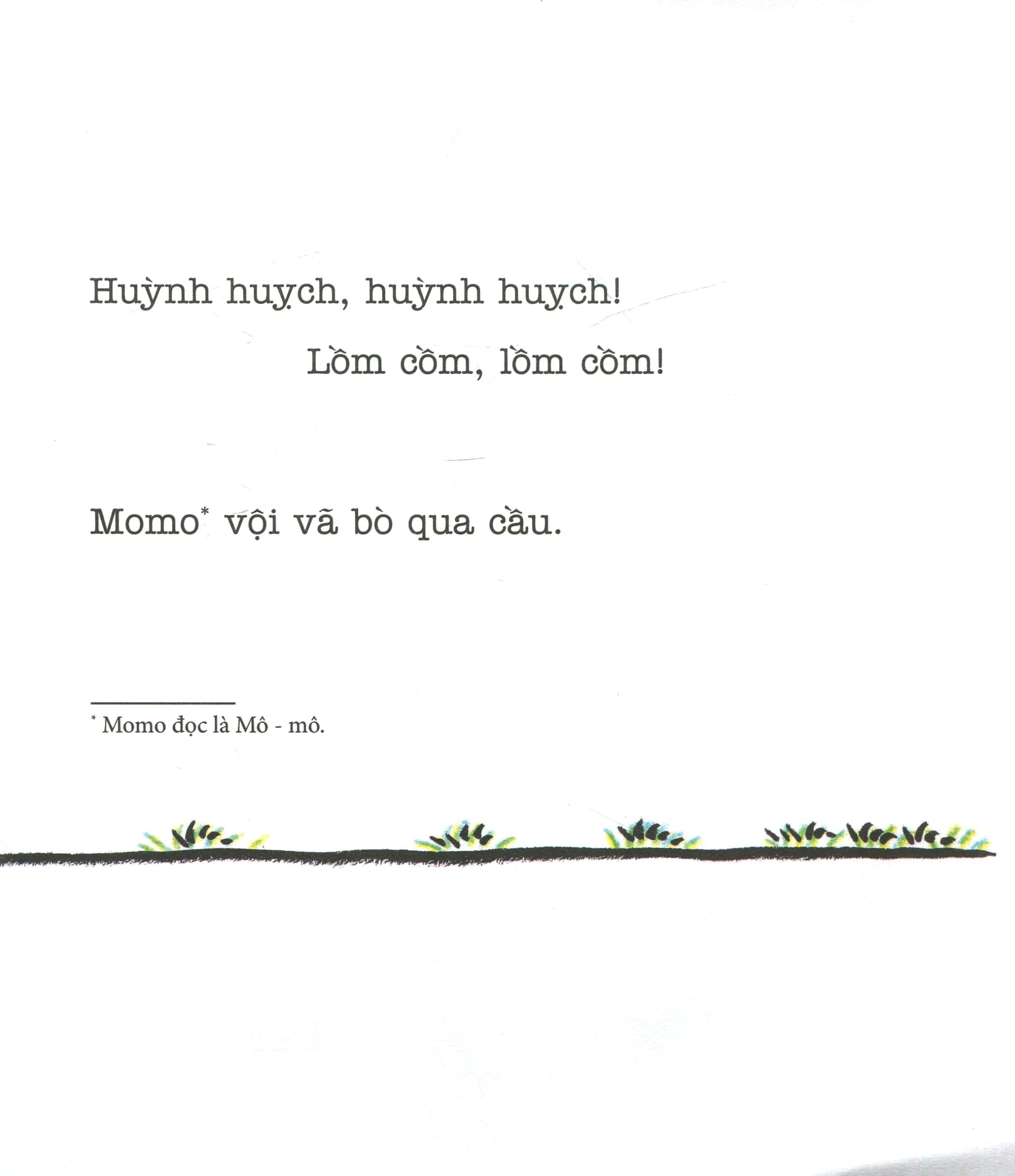 ehon thực phẩm cho tâm hồn - chơi cùng momo chú bé quả đào - momo đi đâu vội thế? (tái bản 2023)