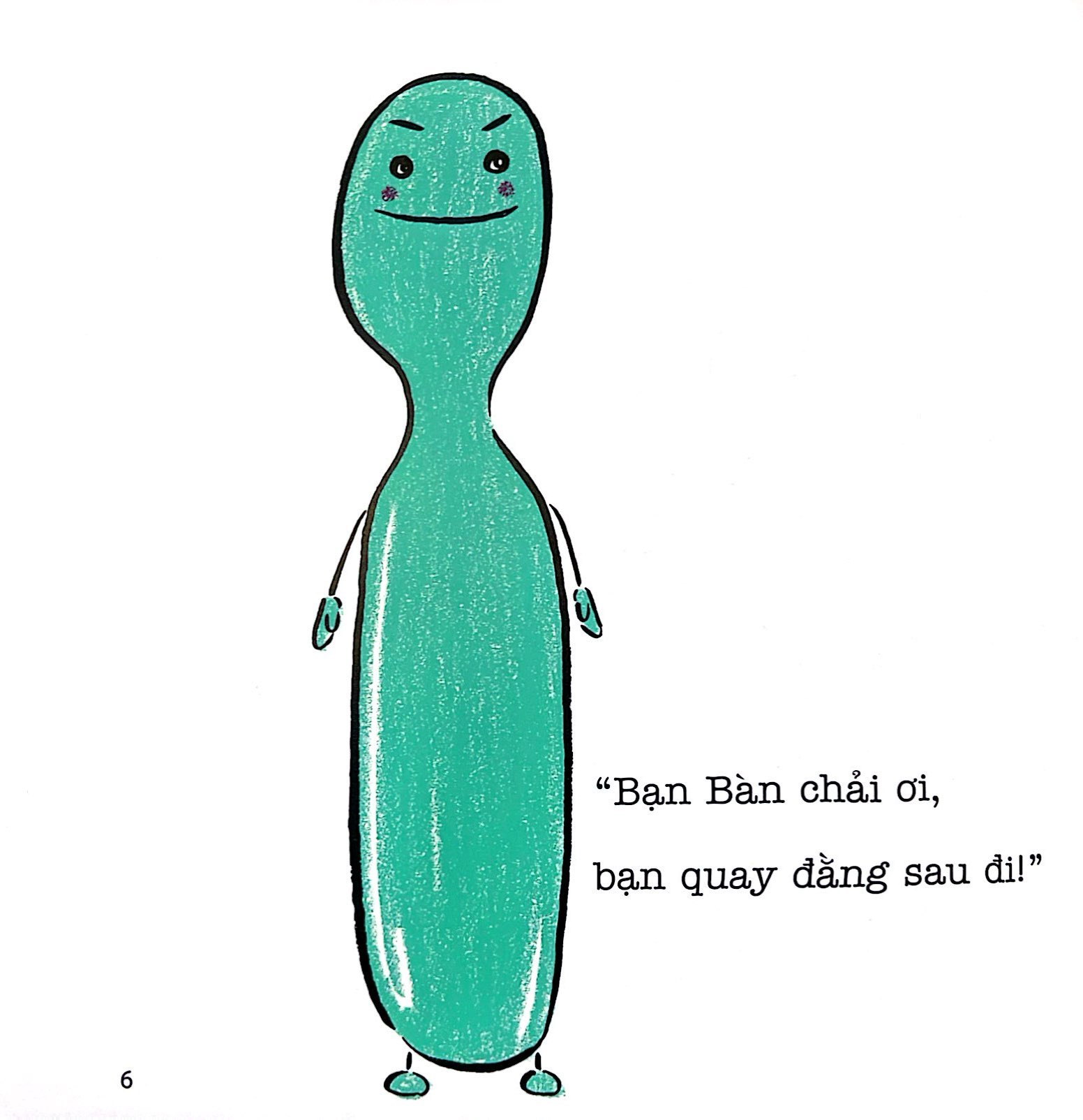 ehon thực phẩm tâm hồn cho bé - niềm vui mỗi ngày - xin chào bàn chải