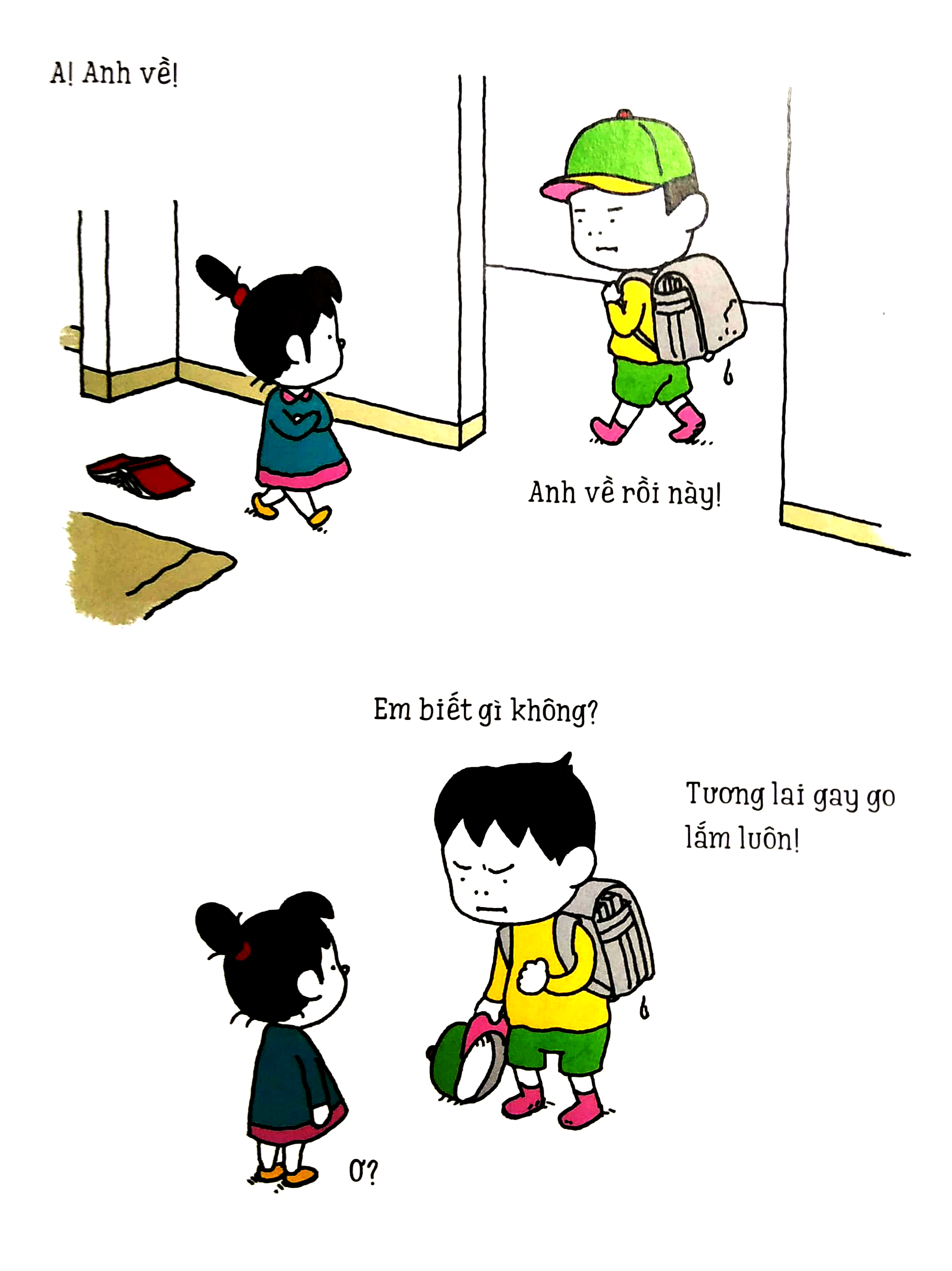 ehon - tớ thắc mắc: sao tương lai cứ sai sai?