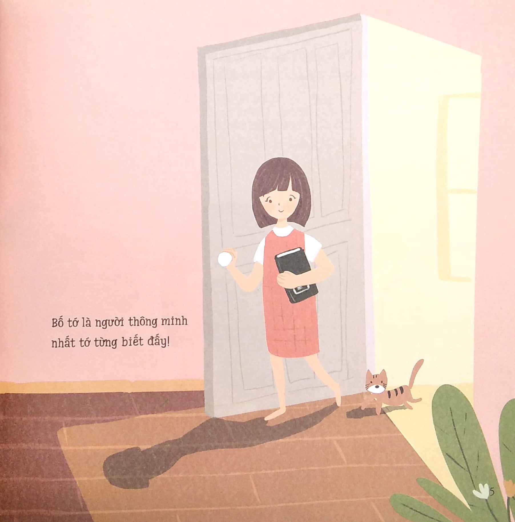 ehon - trẻ là thiên tài theo một cách riêng - không thể tin được, bố không thể đánh vần giúp tớ! (từ 6 tuổi)