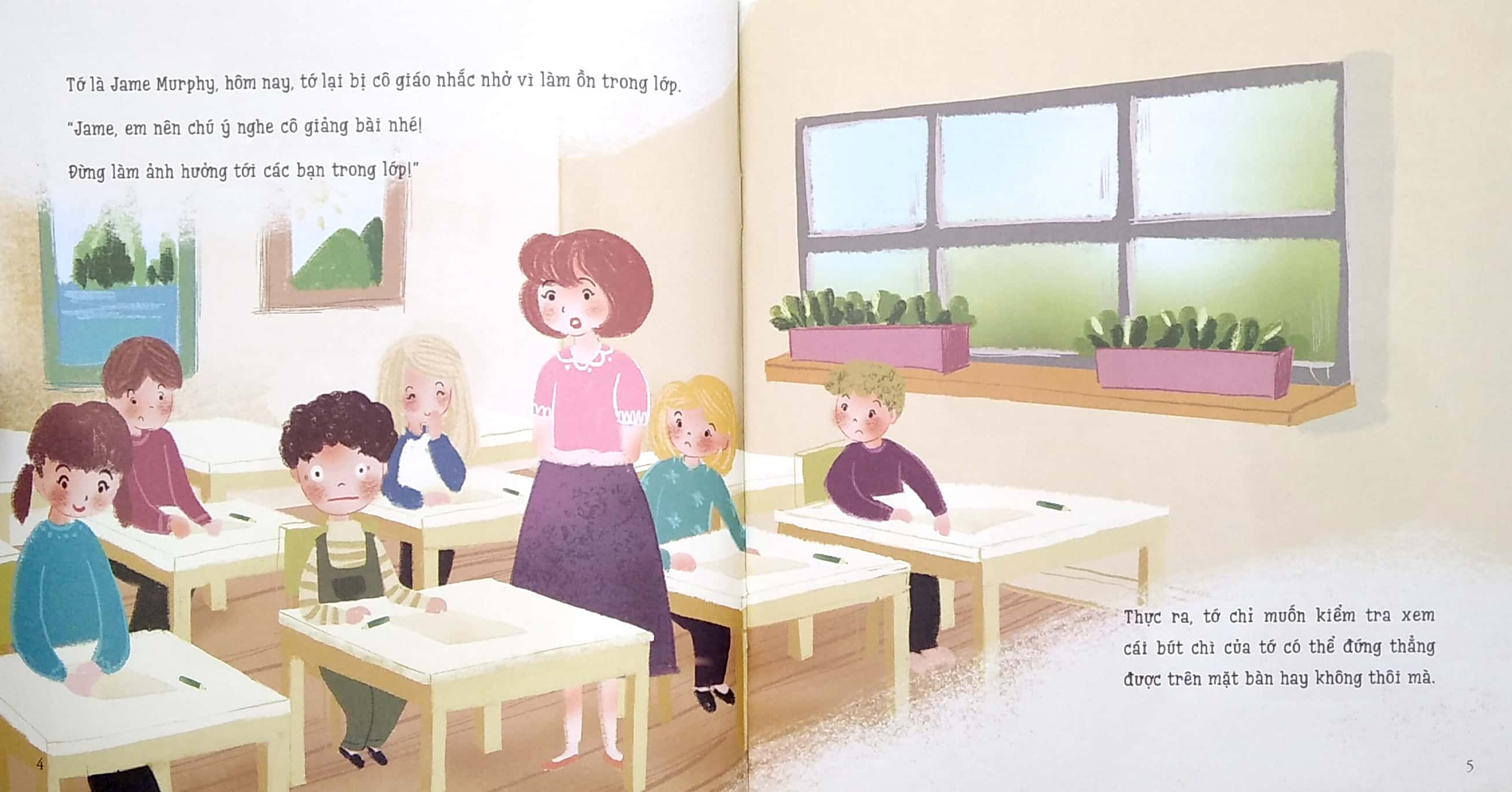 ehon - trẻ là thiên tài theo một cách riêng - tớ là jame, đứa trẻ hiếu động! (từ 6 tuổi)