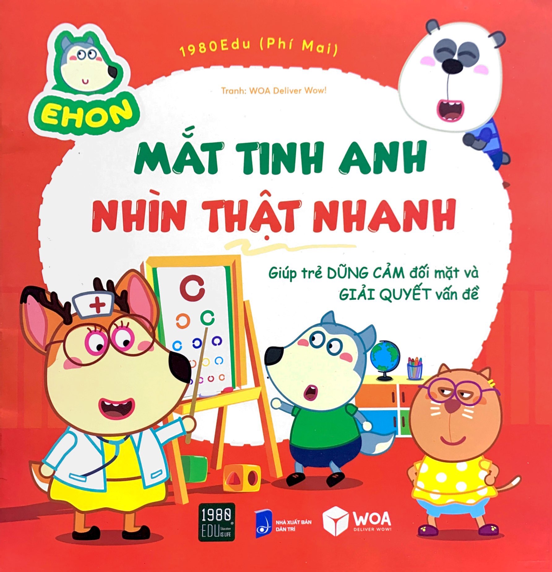 ehon wolfoo - mắt tinh anh, nhìn thật nhanh