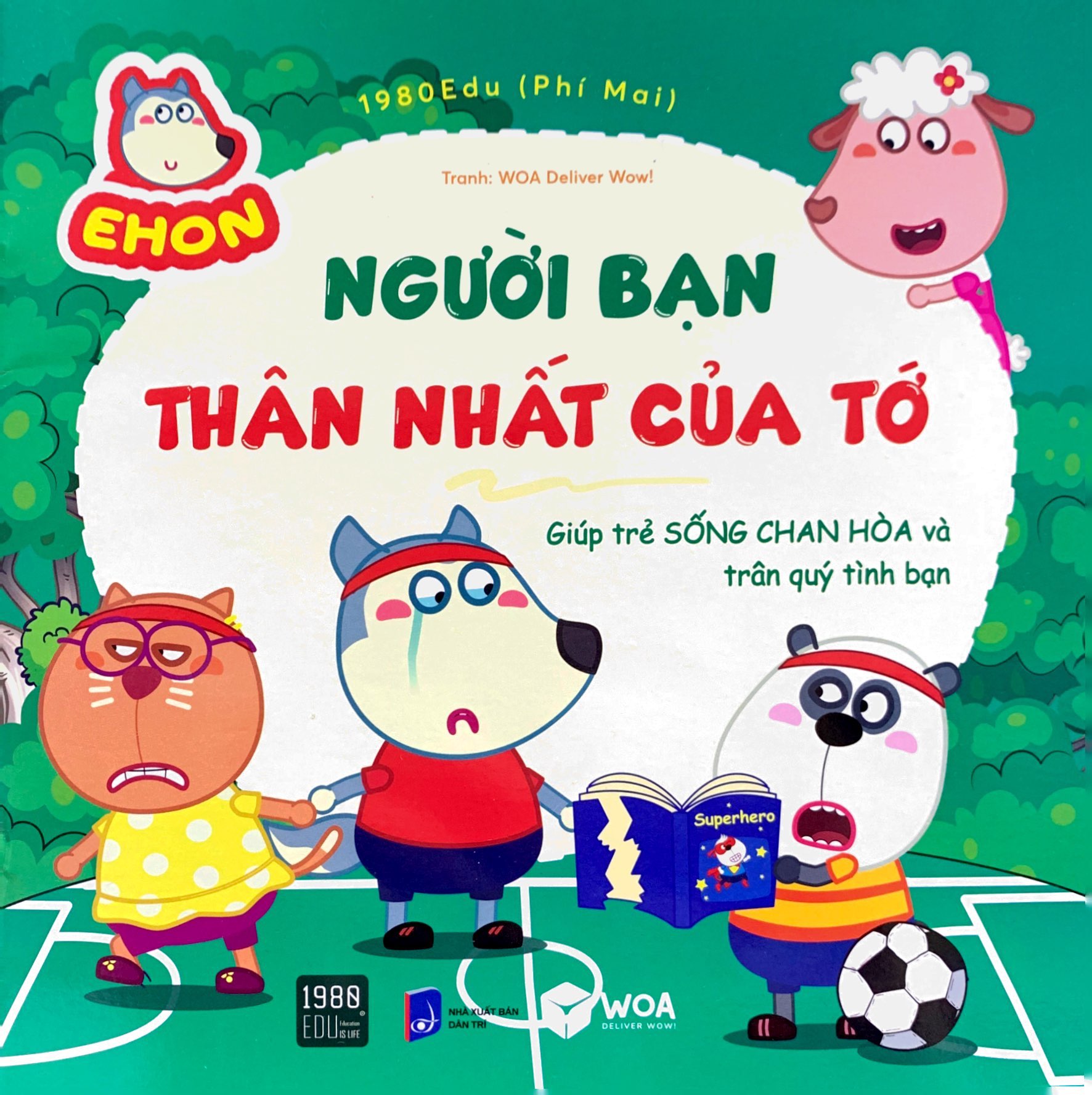 ehon wolfoo - người bạn thân nhất của tớ