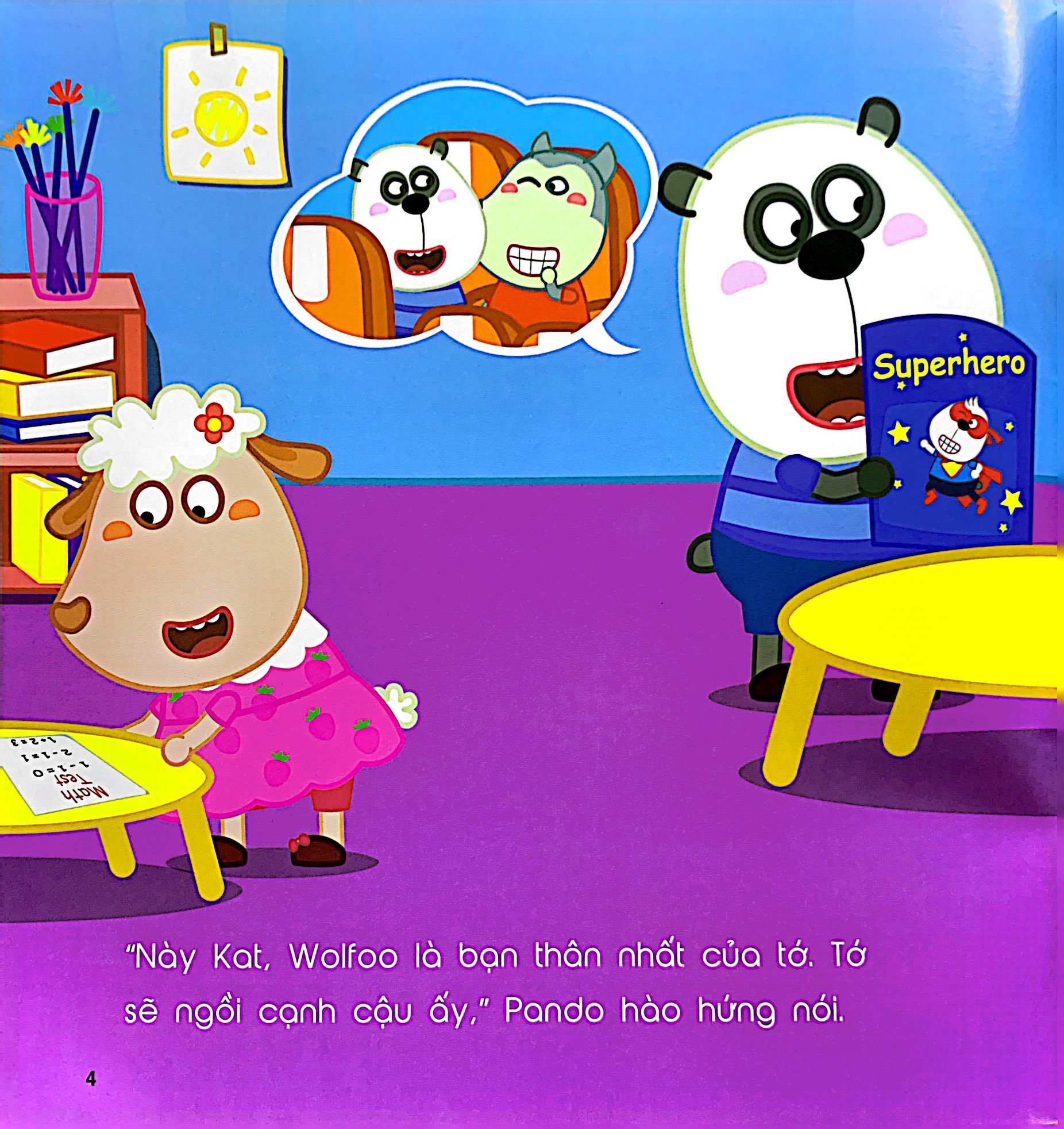 ehon wolfoo - người bạn thân nhất của tớ