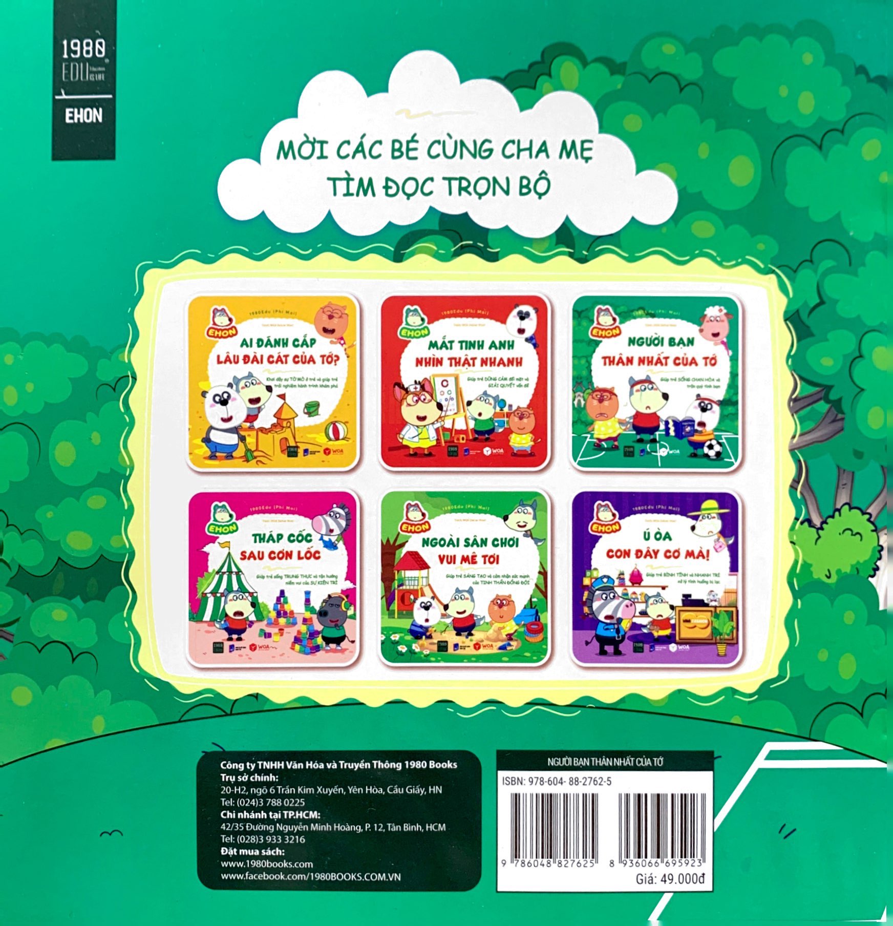 ehon wolfoo - người bạn thân nhất của tớ