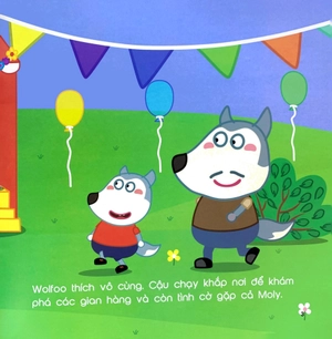 ehon wolfoo - tháp cốc sau cơn lốc