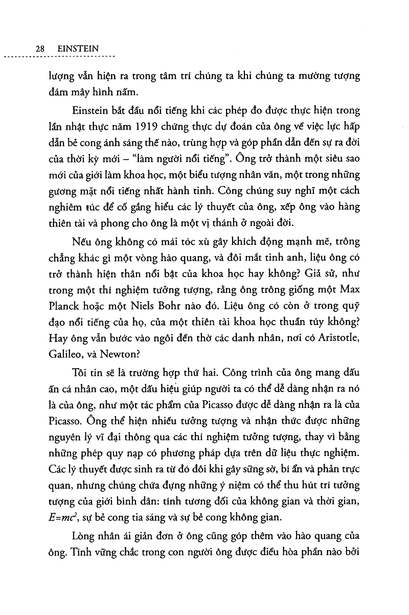 einstein cuộc đời và vũ trụ (tái bản 2022)