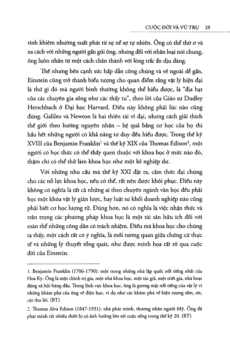 einstein cuộc đời và vũ trụ (tái bản 2022)