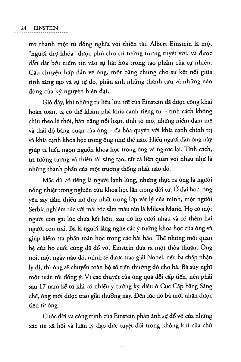 einstein cuộc đời và vũ trụ (tái bản 2022)