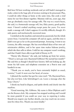 eleanor oliphant is completely fine