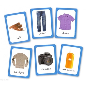 eli language games - pack your bag