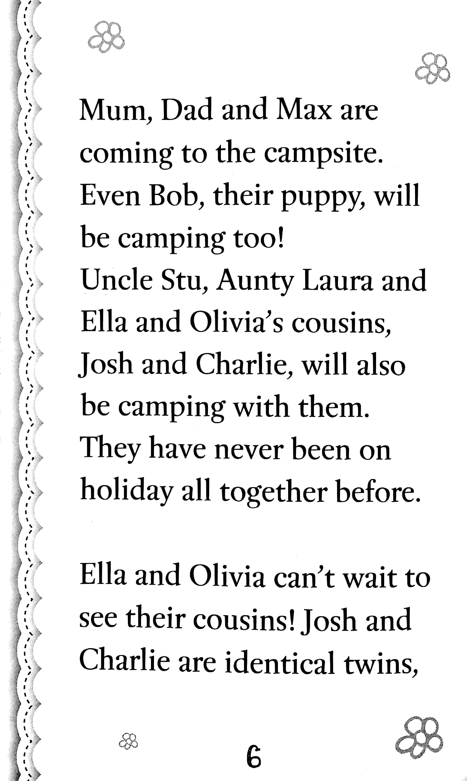 ella and olivia: happy campers