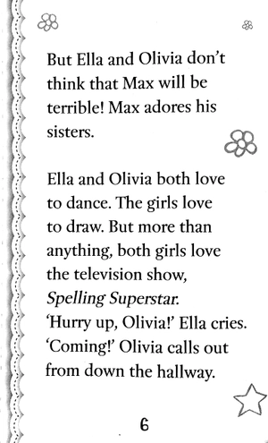 ella and olivia: spelling superstar