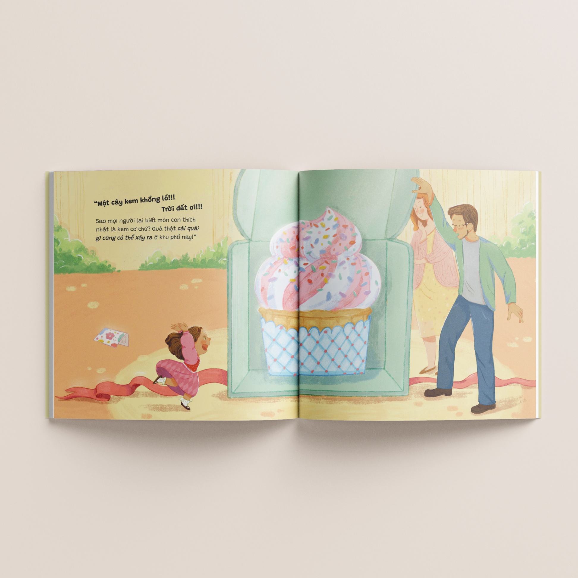 ella và cây kem khổng lồ