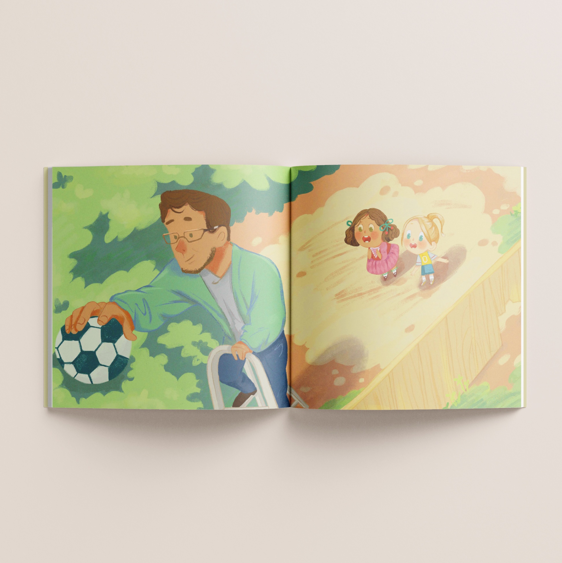 ella và cô bạn hàng xóm mới