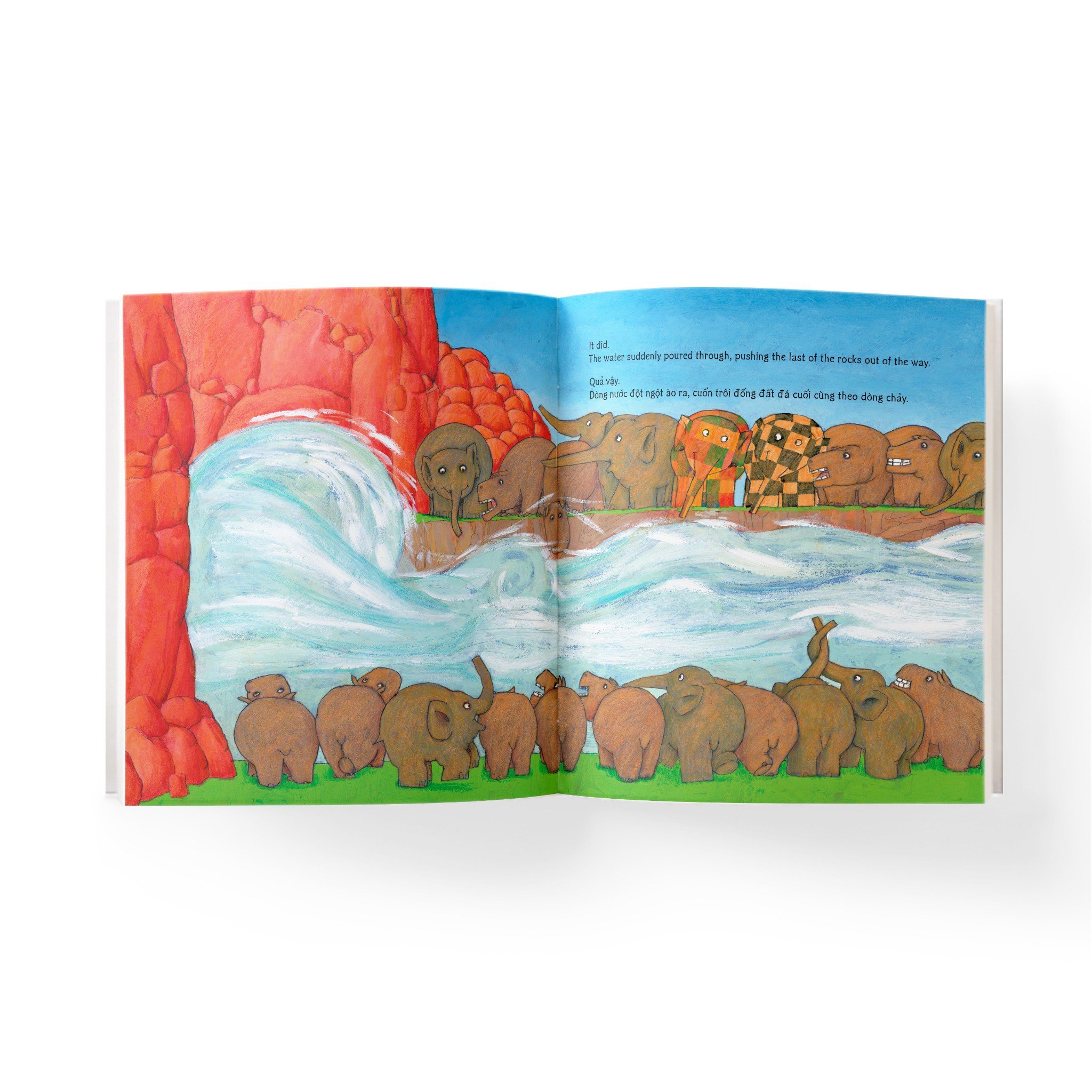 elmer and the hippos - elmer và bầy hà mã - song ngữ anh-việt