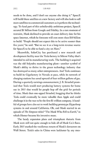 elon musk intl: tesla, spacex, and the quest for a fantastic future