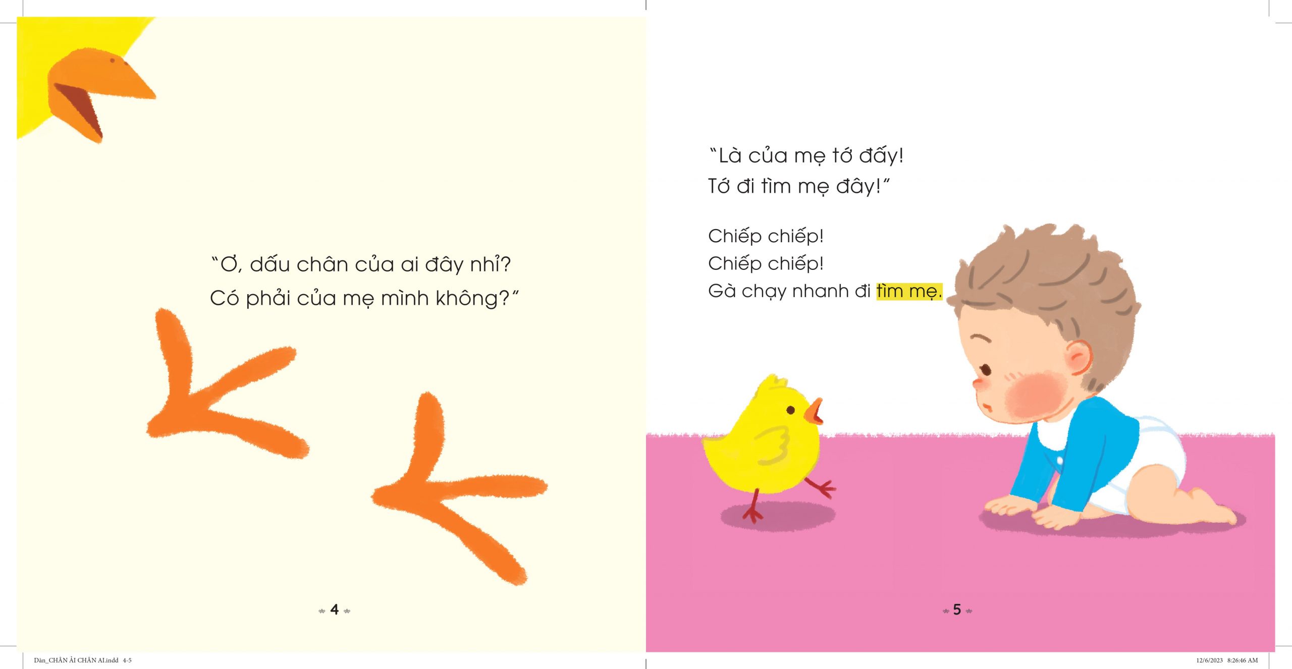 em bé trong gia đình - chân ải chân ai?