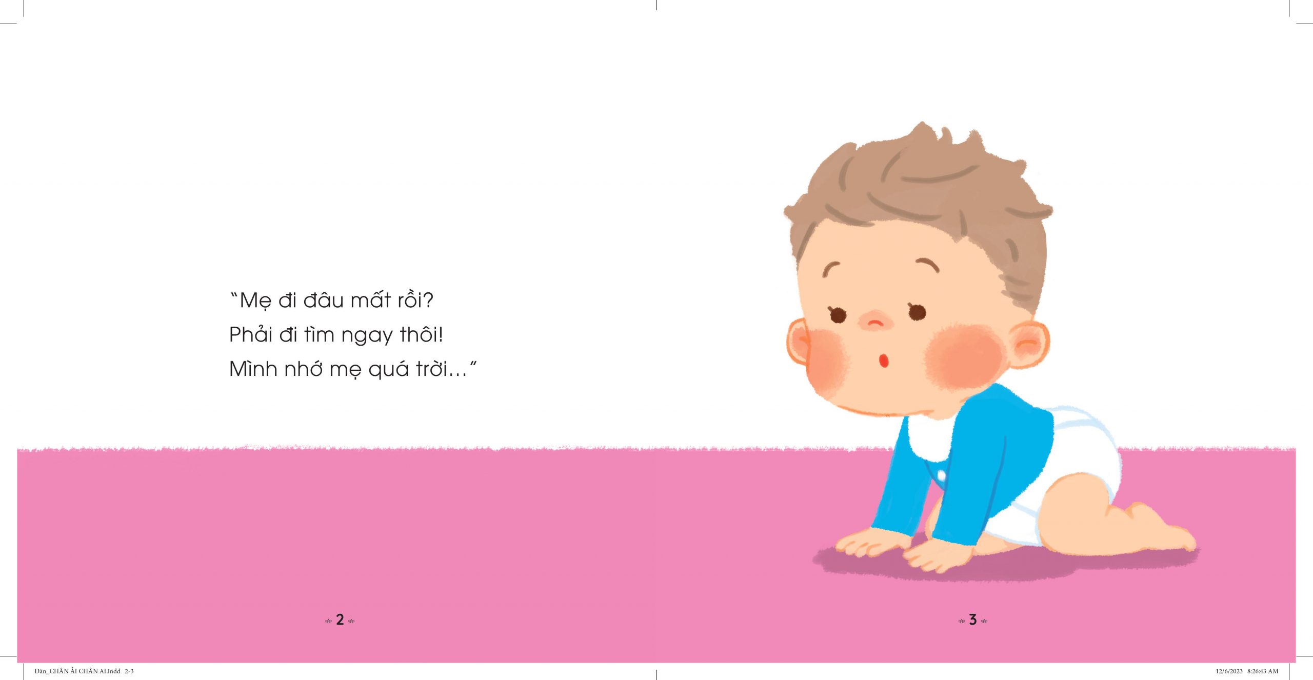 em bé trong gia đình - chân ải chân ai?