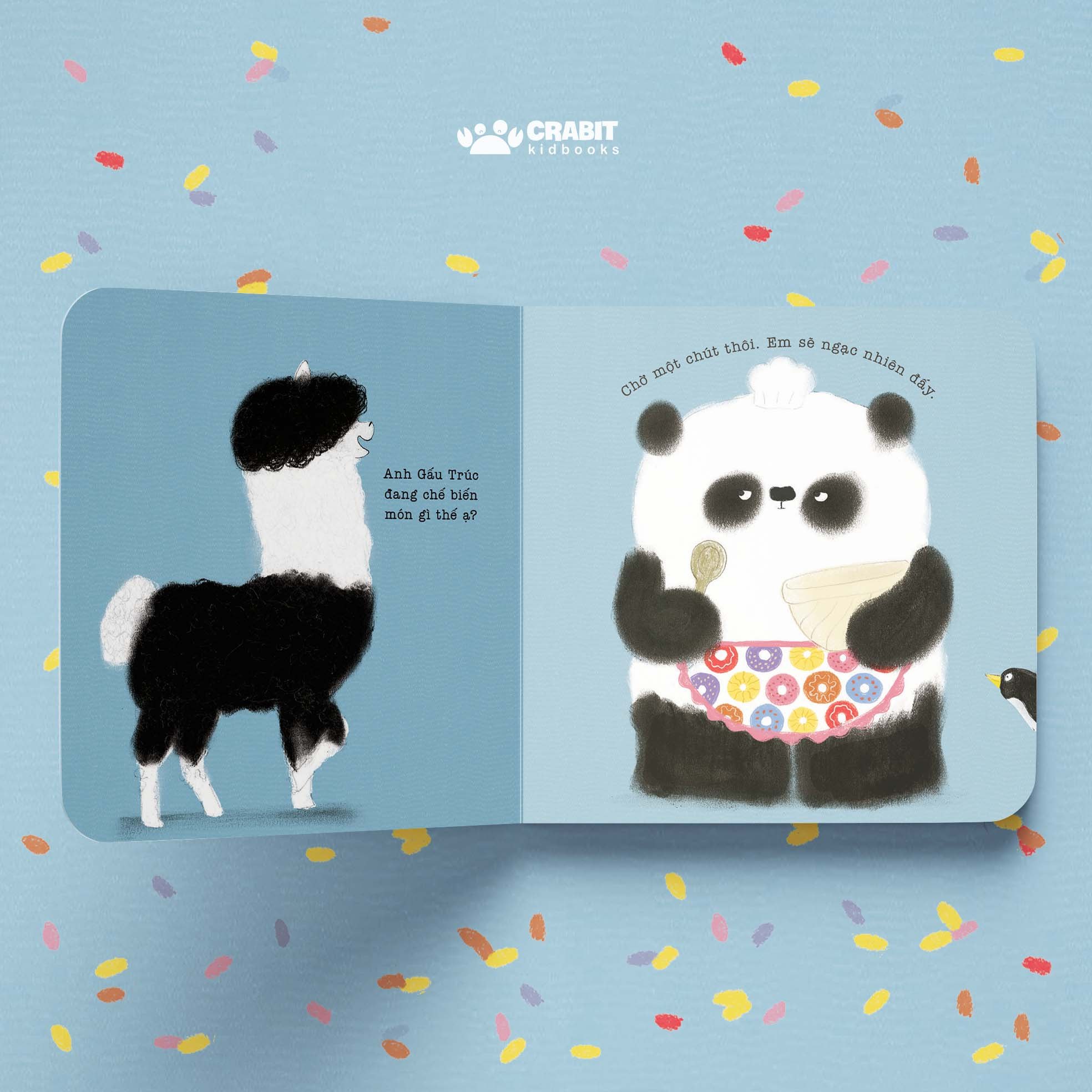 em chờ được mà, anh gấu trúc ơi! - bìa cứng