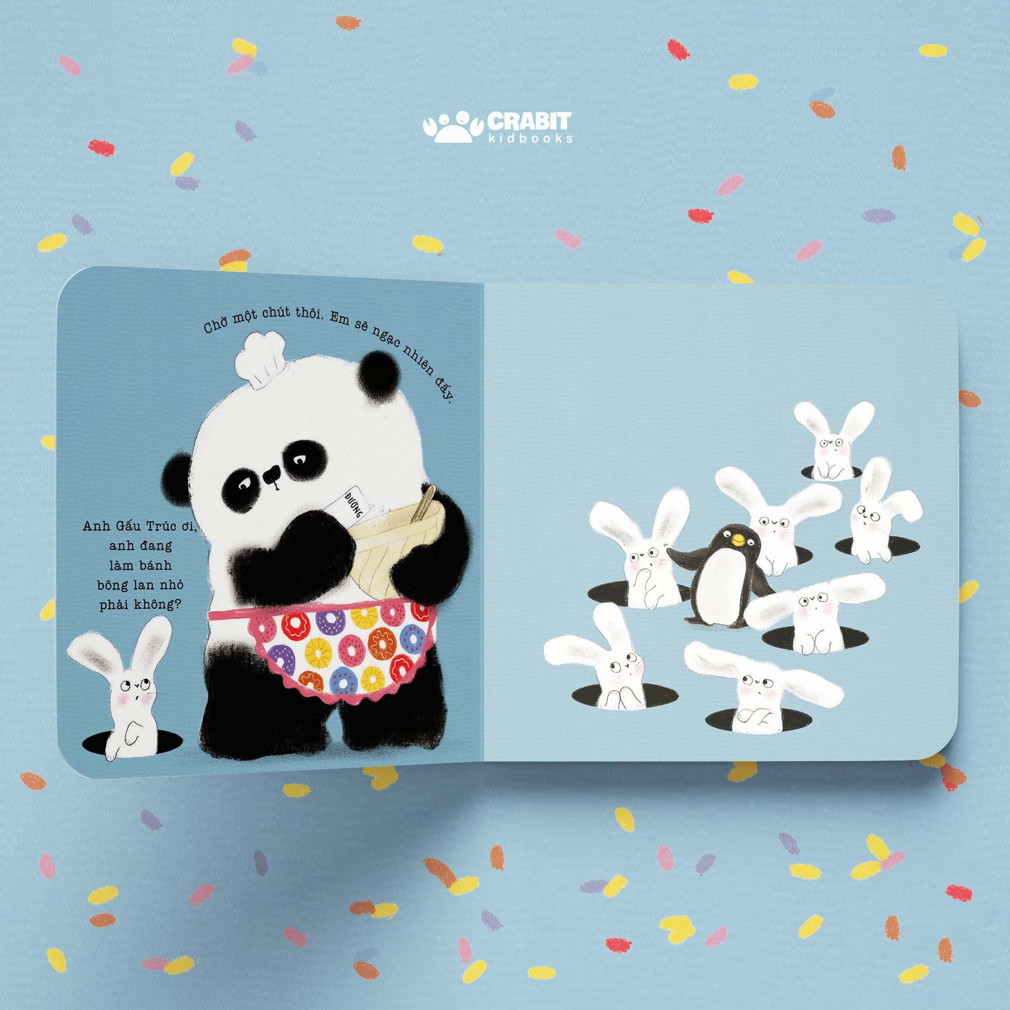 em chờ được mà, anh gấu trúc ơi! - bìa cứng