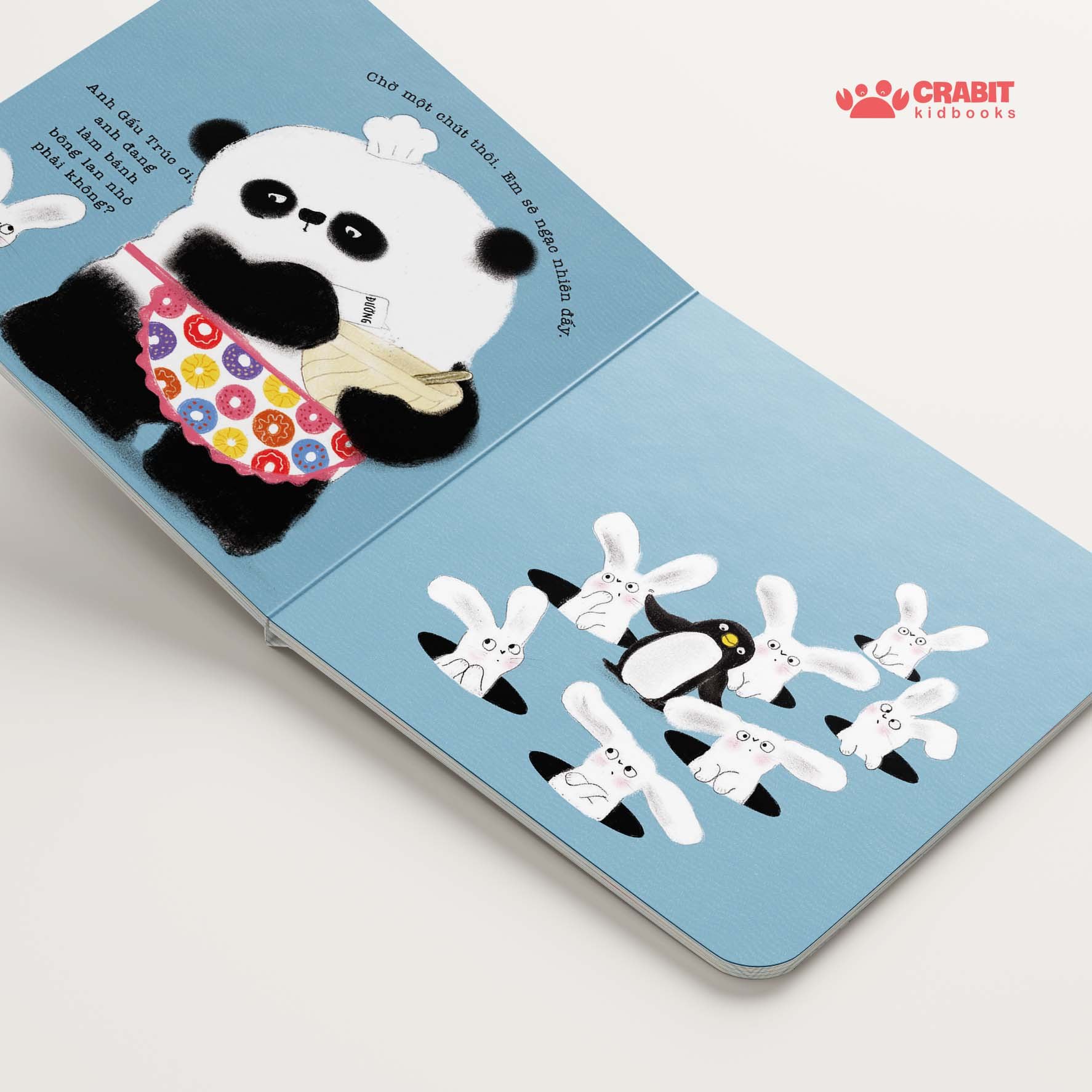 em chờ được mà, anh gấu trúc ơi! - bìa cứng