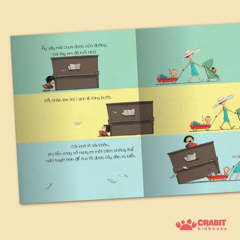 em định mang đàn piano ra bờ biển à? quên đi!