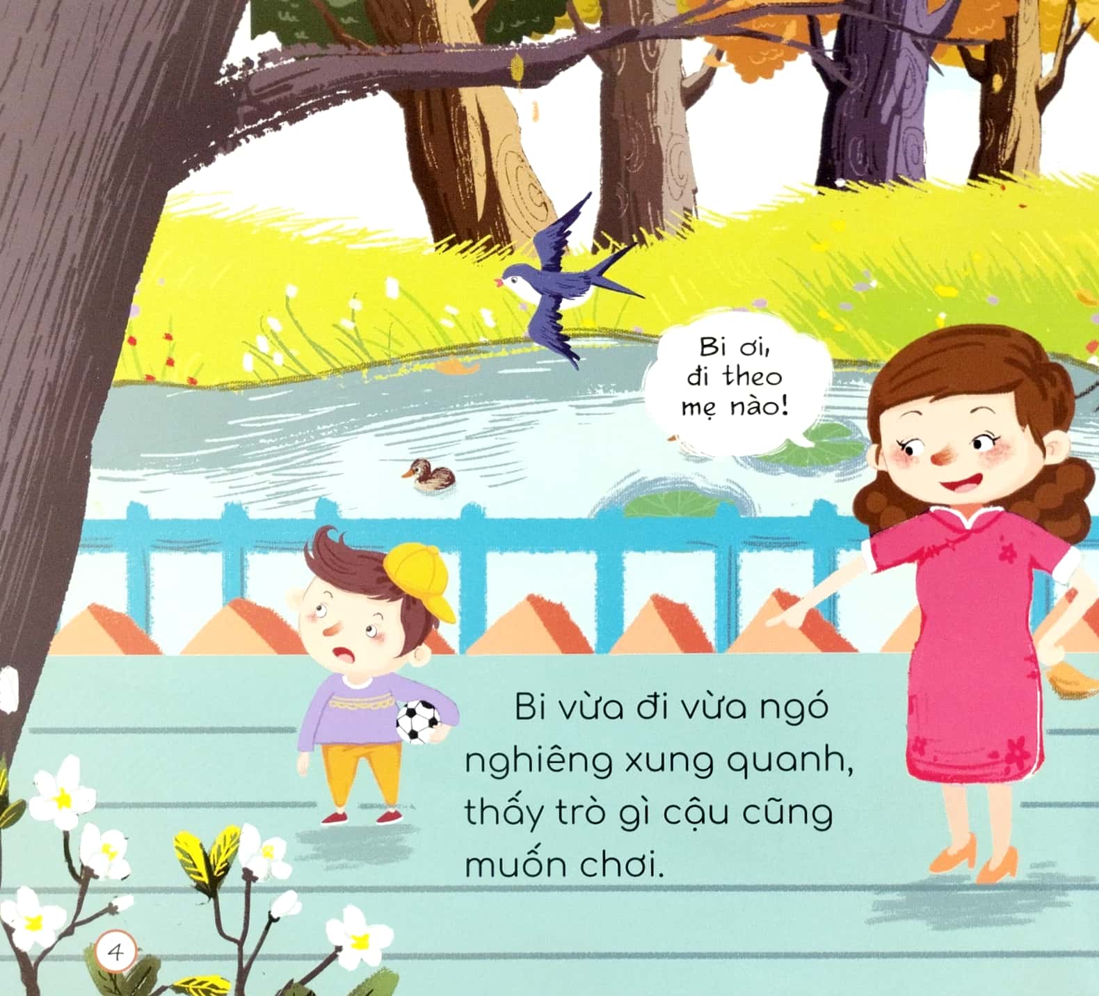 em học cách giữ an toàn cho bản thân - bi đi tìm mẹ