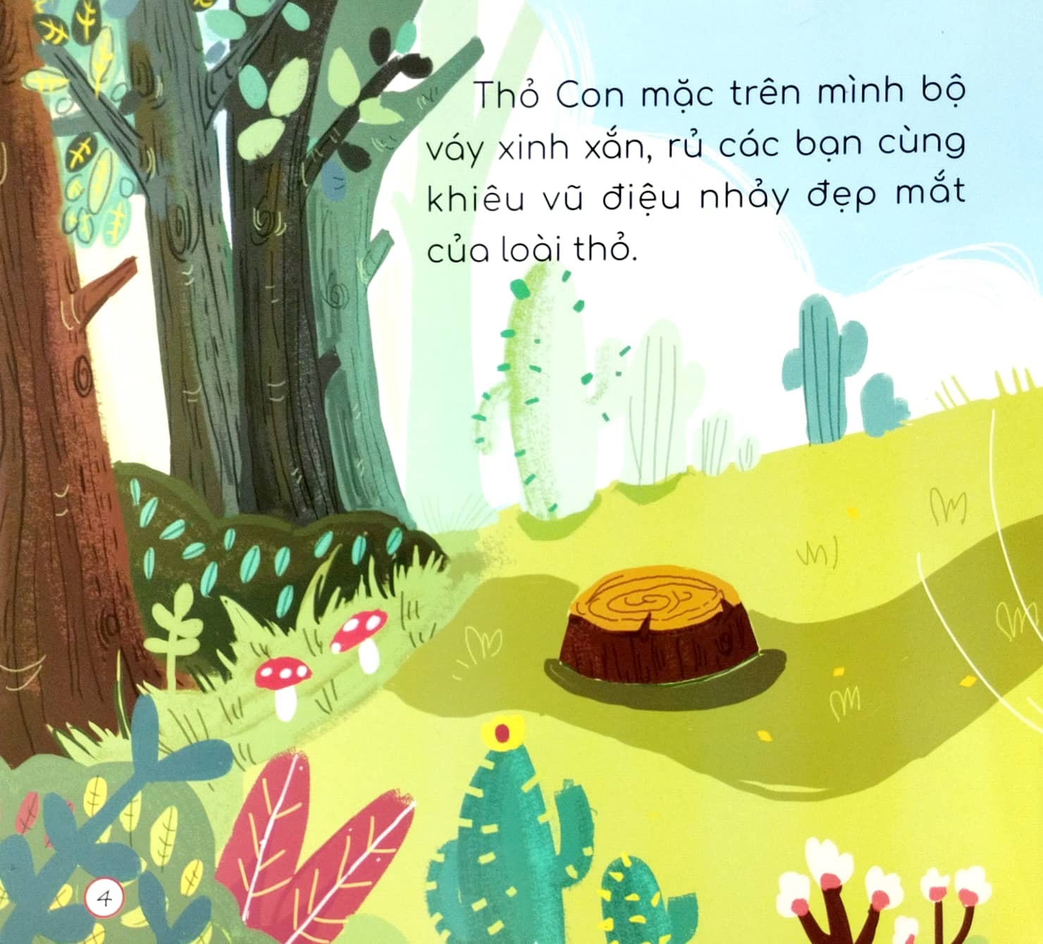 em học cách giữ an toàn cho bản thân - bộ váy đẹp của thỏ con