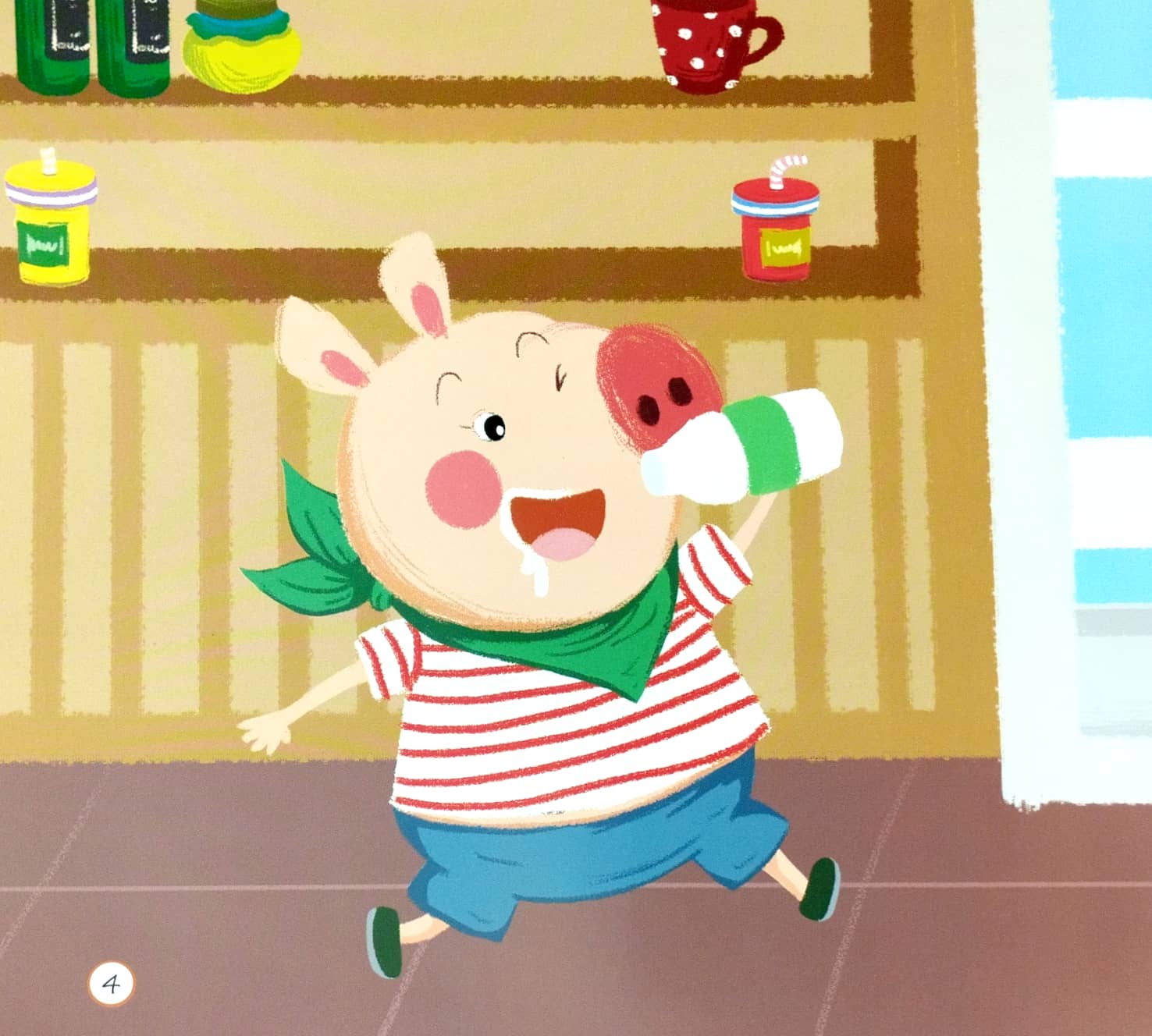 em học cách giữ an toàn cho bản thân - heo mập bị "tào tháo" đuổi