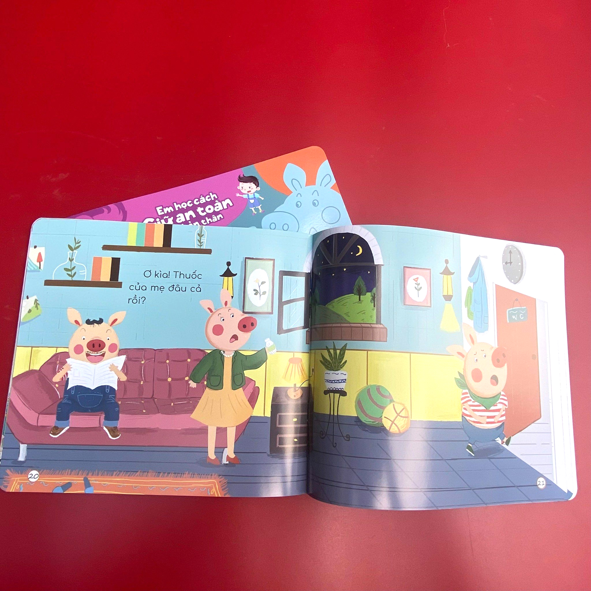 em học cách giữ an toàn cho bản thân - heo mập bị "tào tháo" đuổi