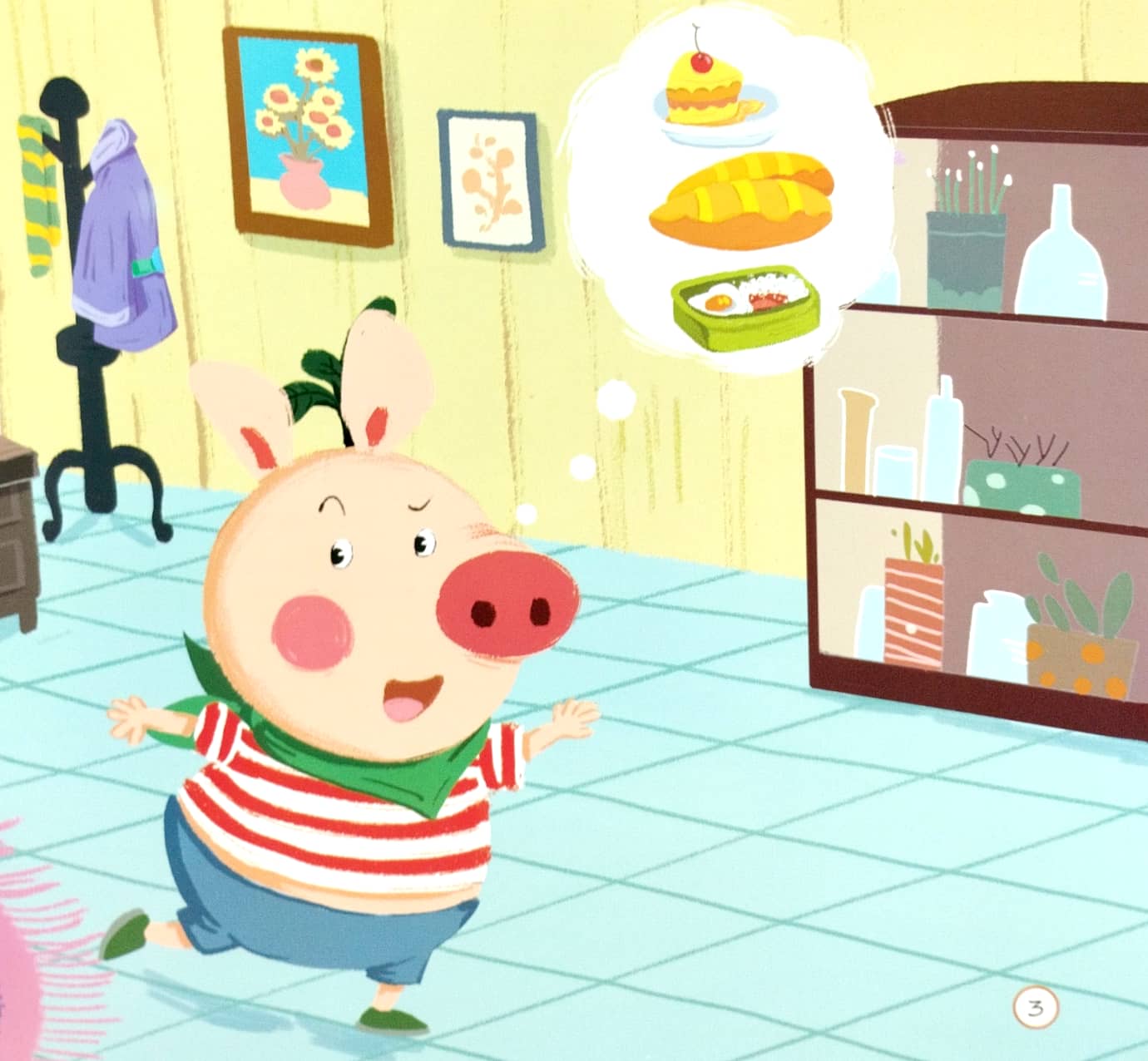 em học cách giữ an toàn cho bản thân - heo mập bị "tào tháo" đuổi