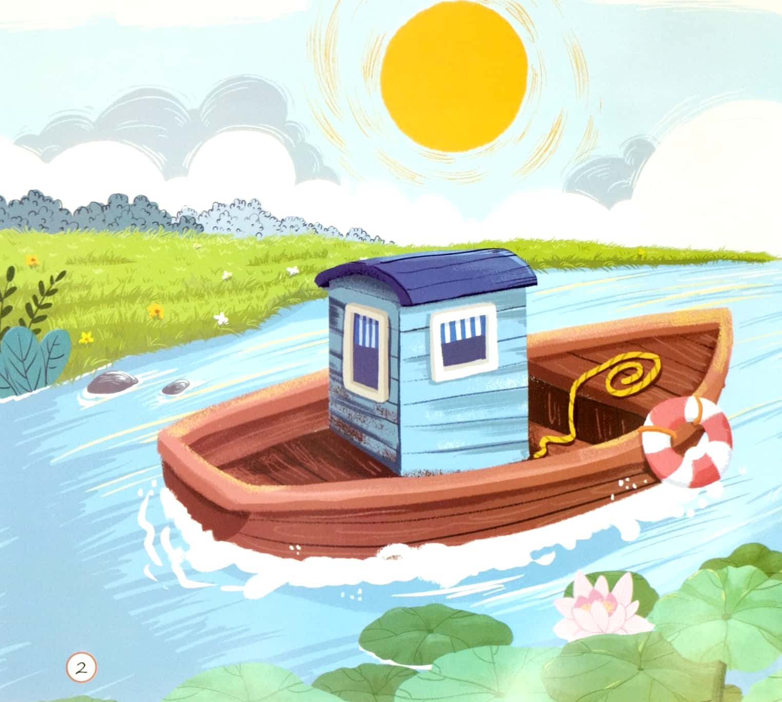 em học cách giữ an toàn cho bản thân - vịt con suýt chết đuối